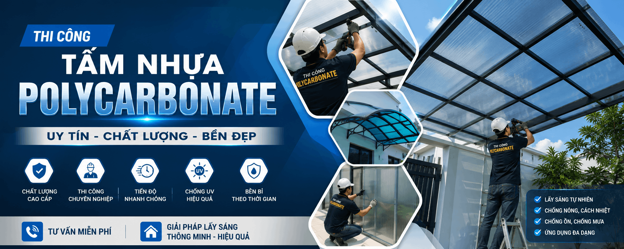 Polycarbonate Sheet Installation Guide