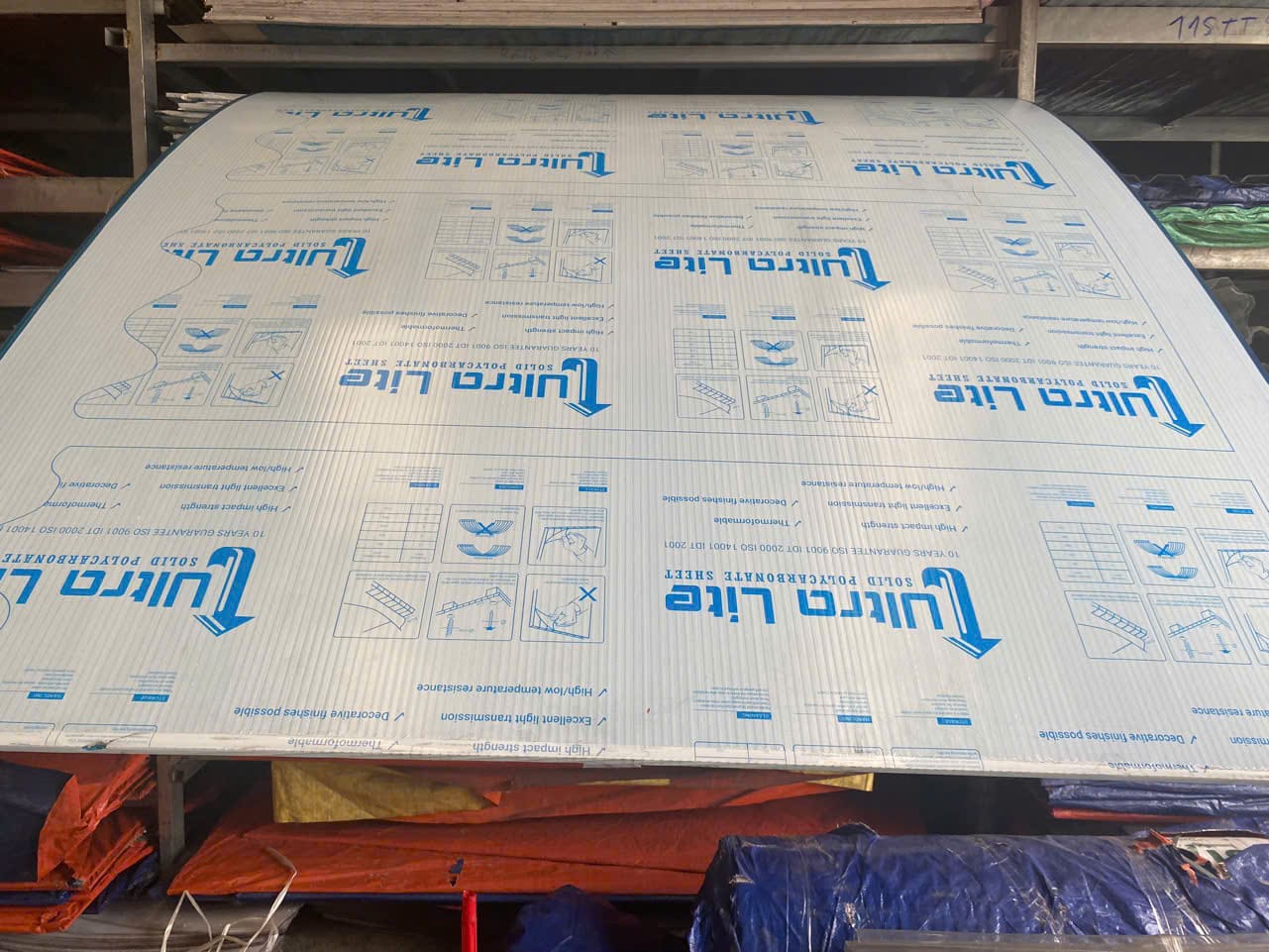 Tấm nhựa Polycarbonate rỗng Việt Nam 4mm 5