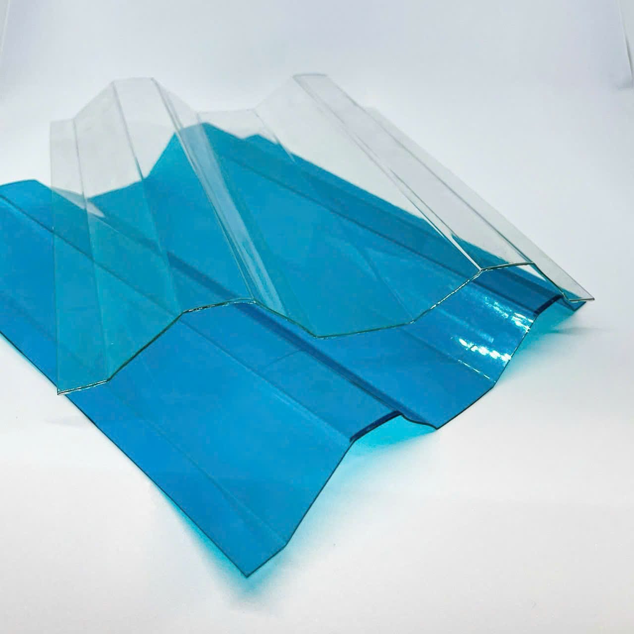 Tấm nhựa Polycarbonate 9-11 Sóng 0.8mm