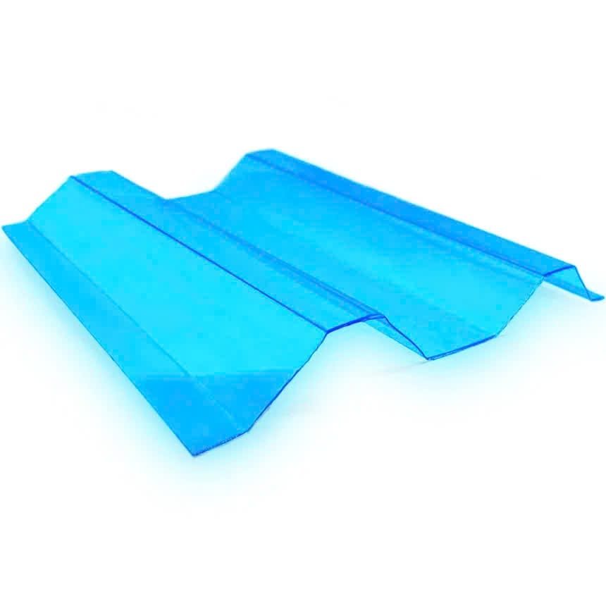Tấm nhựa Polycarbonate 9-11 Sóng 0.8mm 2